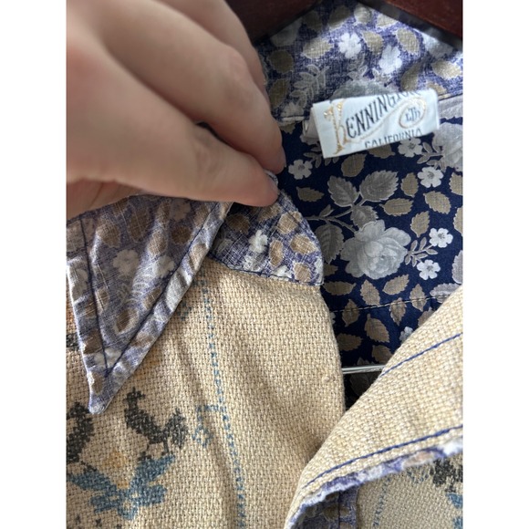 Vtg 70's KENNINGTON Mickey Mouse Western Shirt Men's One of A Kind Disney Rare - Picture 11 of 16